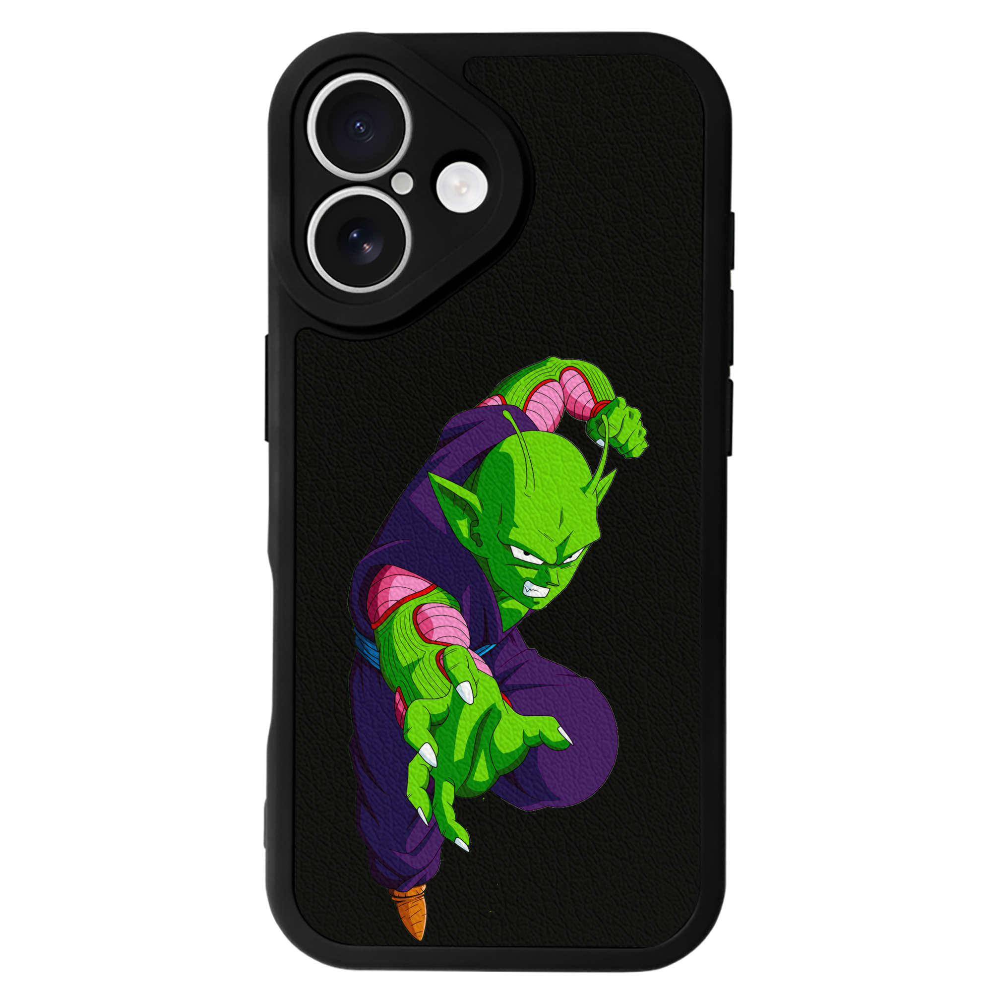 （画像用） ドラゴンボール ピッコロ DRAGON BALL Piccolo 【iPhone 16シリーズ対応】シリコンスマホケース（レザー調） 材質：シリコン